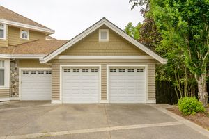 A sealed house near woods to prevent spring pests